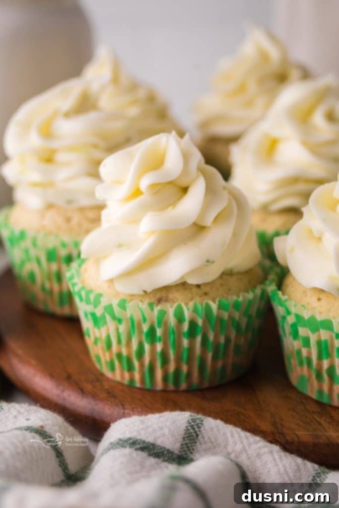 Homemade Key Lime Cupcakes