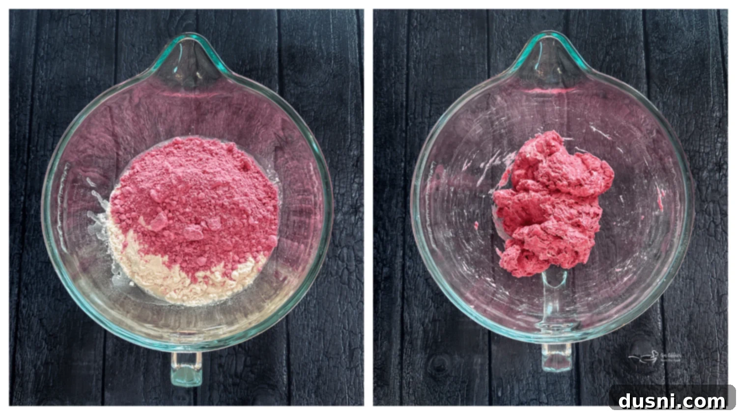 Making Red Velvet Cinnamon Rolls