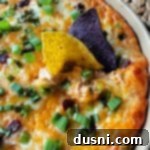 BBQ Chicken Dip with Kraut - A delicious and easy appetizer recipe perfect for game day or any party!