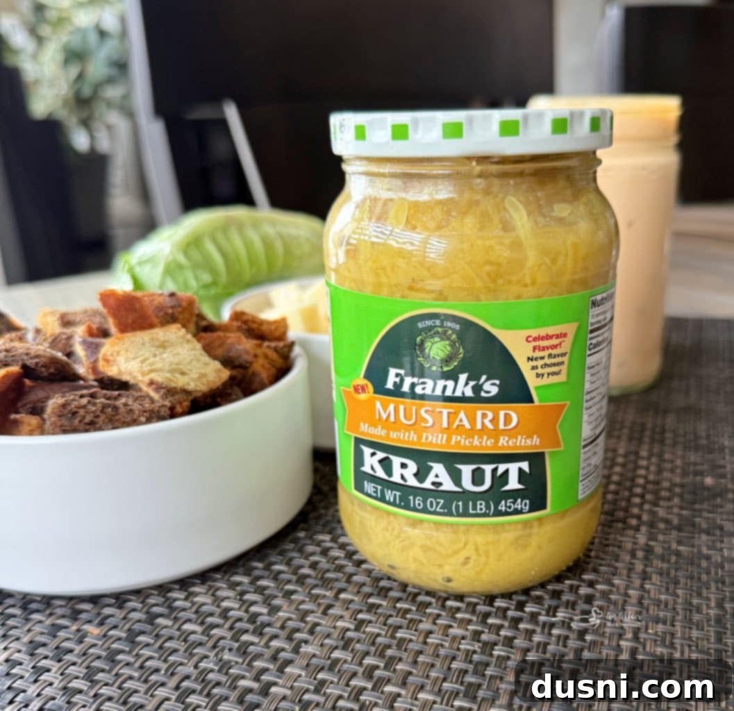 Reuben Chopped Salad 4 Reuben Chop Salad served in bowl